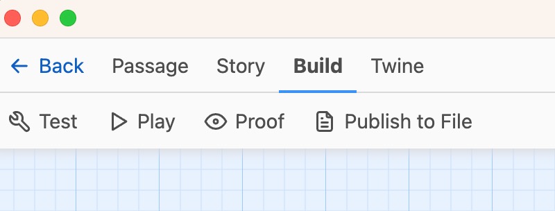 Build menubar