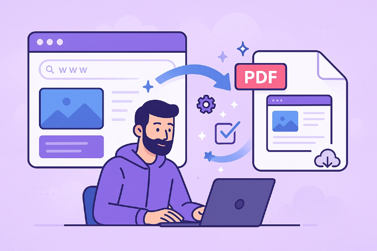 Convert Any Webpage to PDF for Free