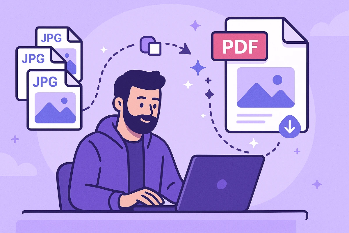 How to Convert JPG images to PDF easily