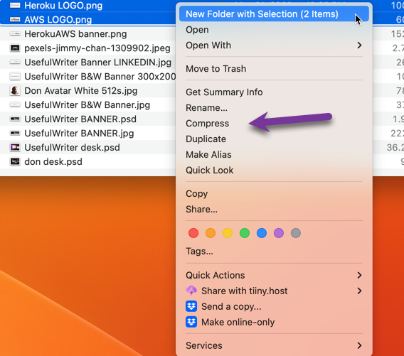 How to Zip a File on Mac Compression Explained