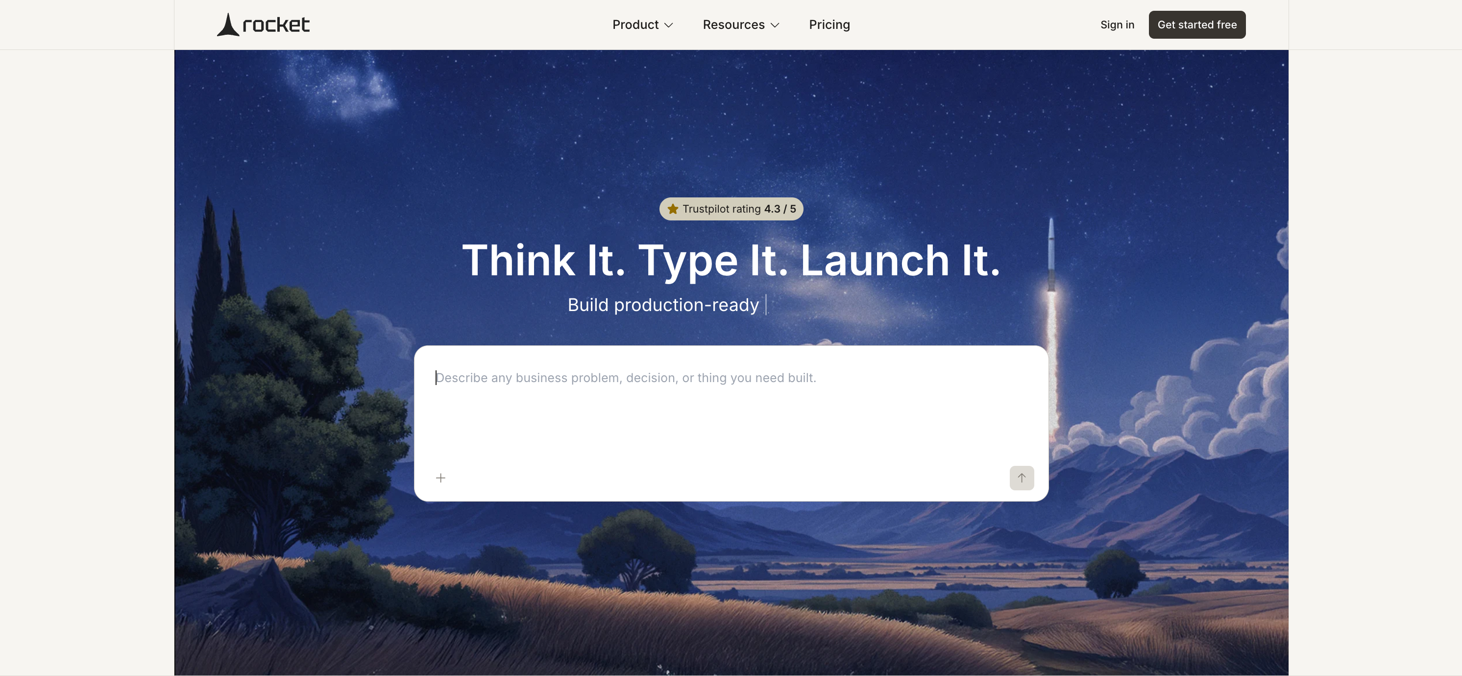 rocket website builder