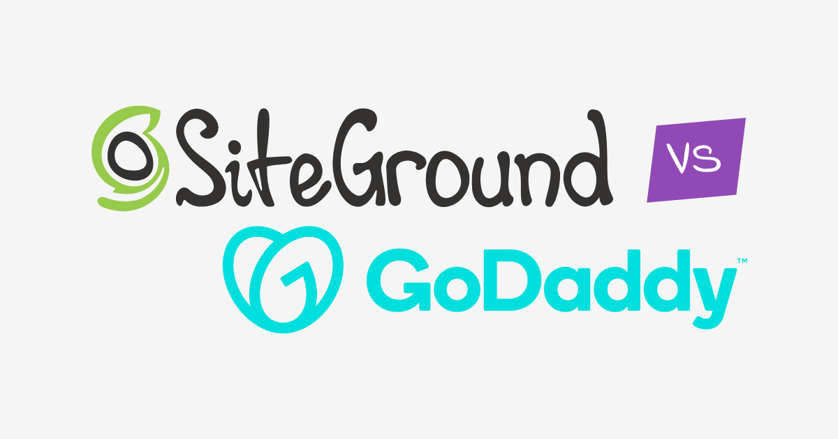 Siteground vs. GoDaddy: Which one should you use?