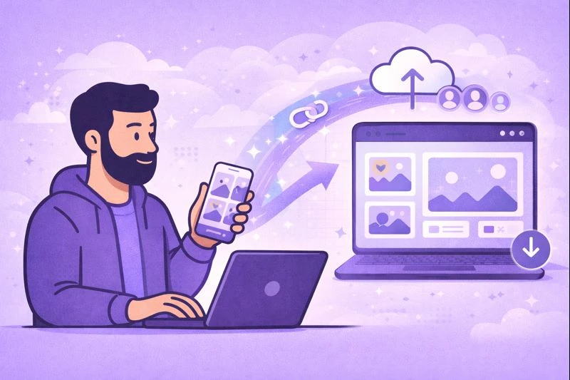 How to Transfer Photos from Phone to Laptop